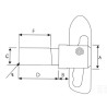 Charnière UNIVERSEL 770042KR