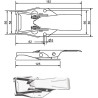 Charnière UNIVERSEL 770051KR
