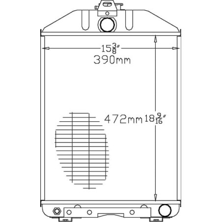 Radiateur UNIVERSEL 7700651604N