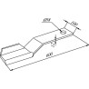 Lame de gyrobroyeur ALPINA 7770702N