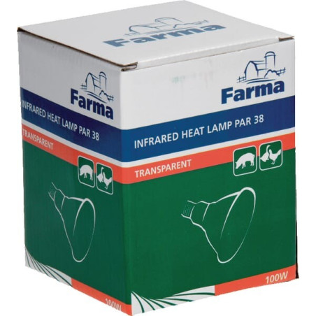 Lampe chauffante à infrarouge 100W FARMA 802005FA