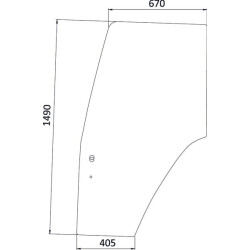 Vitre de portière UNIVERSEL 82000367KR
