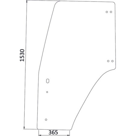 Vitre de portière UNIVERSEL 82036000KR