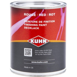 Peinture rouge 1L KUHN 83503018