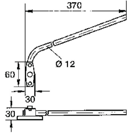 Support de rétroviseur HELLA 8HG002211001