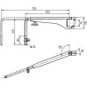 Support de rétroviseur HELLA 8HG501253012