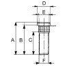 Goujon de roue ADR 903C16