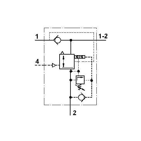 Soupape de remorque WABCO 9710021507