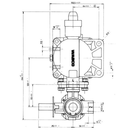 Soupape WABCO 9710025707
