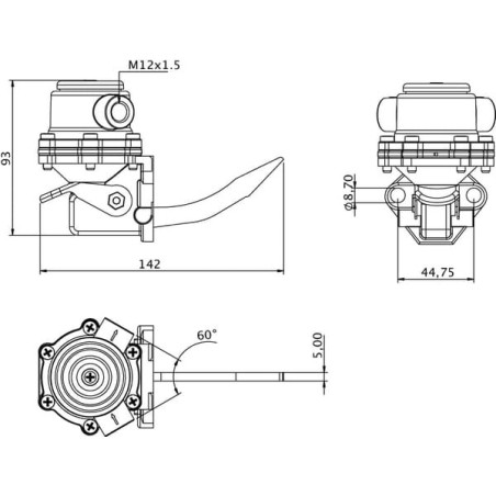 Pompe à carburant UNIVERSEL 98419724KR