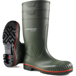 Botte verte en caoutchouc taille 46 DUNLOP A44263146