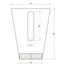 Grattoir UNIVERSEL AB957147CN