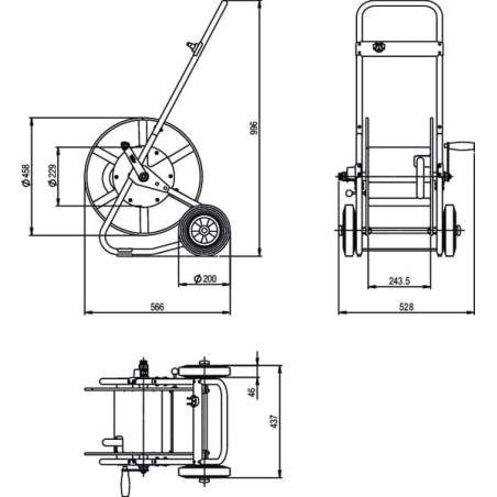 Chariot ALBA-KRAPF AKS11450