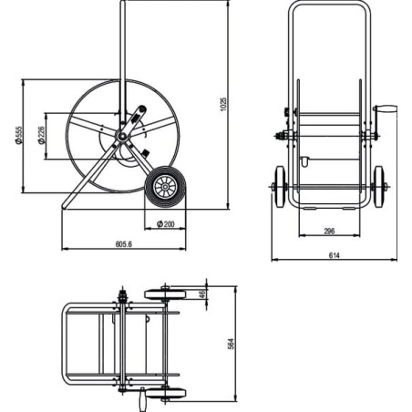 Chariot ALBA-KRAPF AKS11456