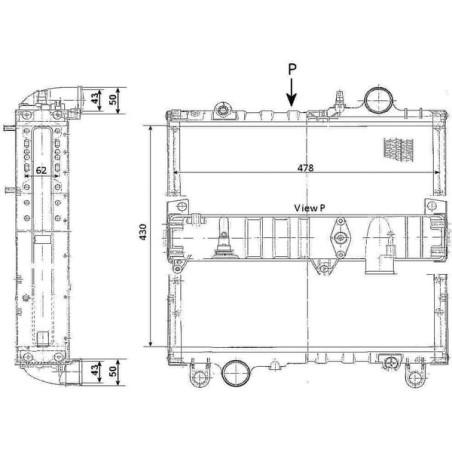 Radiateur ALPINA AL59532N