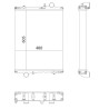 Radiateur UNIVERSEL AL66766N