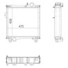 Radiateur UNIVERSEL AL67563N