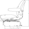 Siège SEARS AS3030D