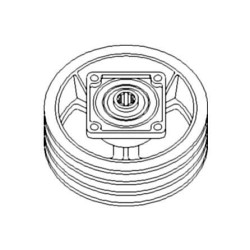 Poulie VAPORMATIC AV100257