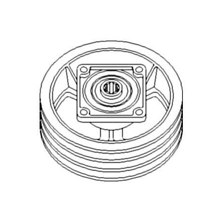 Poulie VAPORMATIC AV100257