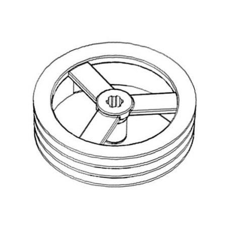 Poulie VAPORMATIC AV100259
