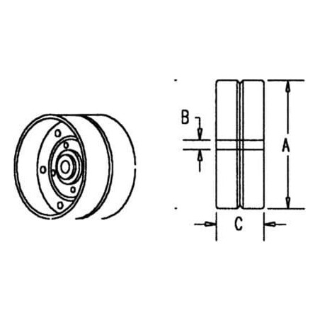 Poulie VAPORMATIC AV101158