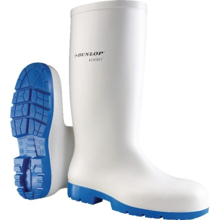 Botte en caoutchouc blanche taille 42 DUNLOP B180331042