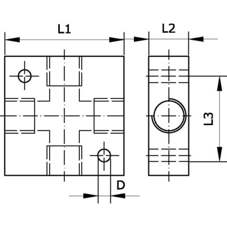 Bloc de distribution UNIVERSEL BD418