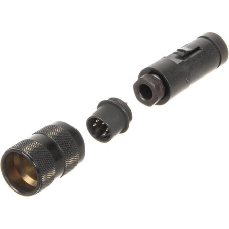 Fiche 5 pôles mâle BINDER BI72305M