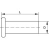 Fiche d'obturation 8mm UNIVERSEL BP8B