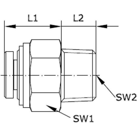 Raccord UNIVERSEL BSCS1612B
