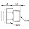 Raccord UNIVERSEL BSCS1612B