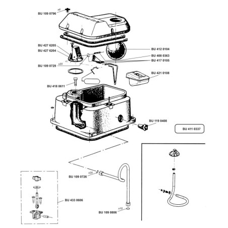 Embout LA BUVETTE BU1091029