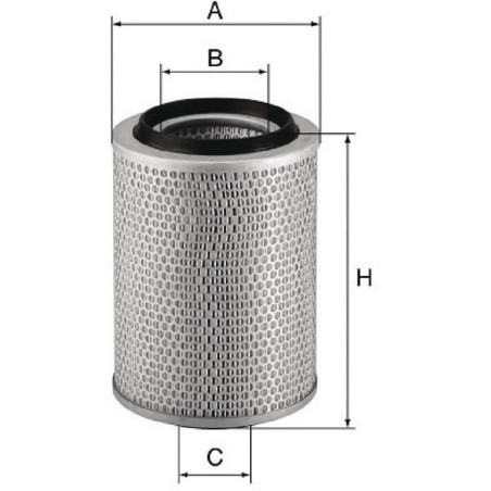 Filtre à air MANN-FILTER C11127