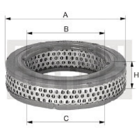 Filtre à air MANN-FILTER C15403
