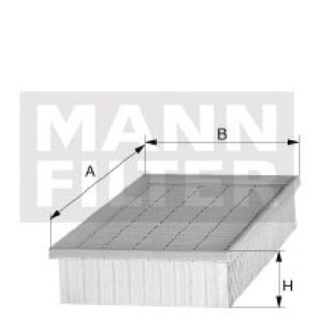 Filtre à air MANN-FILTER C2055