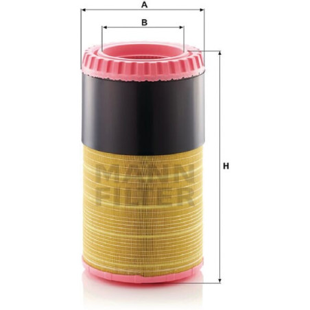 Filtre à air MANN-FILTER C352260