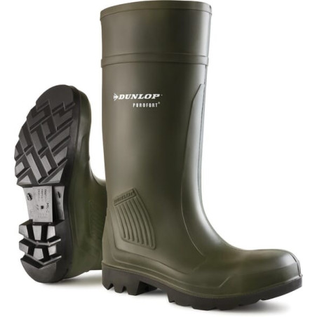 Botte de protection verte taille 37 DUNLOP C46293337