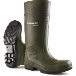 Botte de protection verte taille 43 DUNLOP C46293343