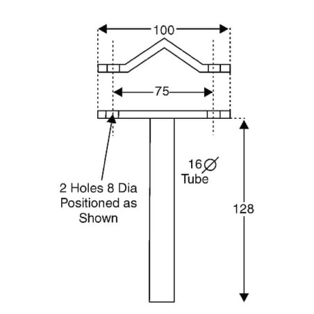 Support de rétroviseur UNIVERSEL CA3001170