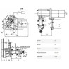 Moteur d'essuie-glace UNIVERSEL CA503034846