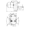 Moteur d'essuie-glace UNIVERSEL CA503121010