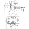 Moteur d'essuie-glace UNIVERSEL CA503121012