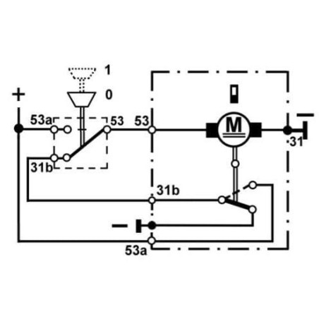 Moteur d'essuie-glace UNIVERSEL CA503402899