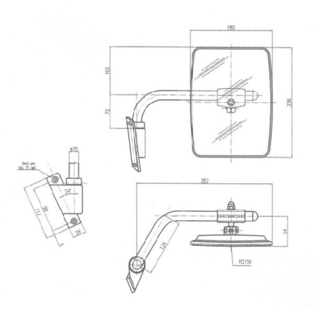 Rétroviseur SMAT NORD CA6480003