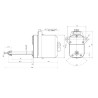 Moteur d'essuie-glace UNIVERSEL CA712110