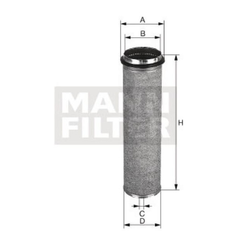 Filtre à air MANN-FILTER CF2100