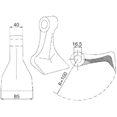 Marteau UNIVERSEL CK1180
