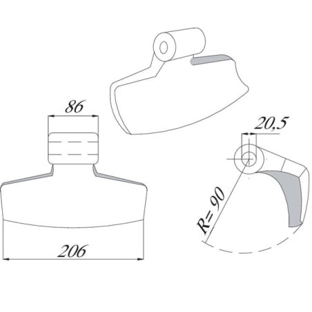 Marteau BATTISTA PORTERI CK4375