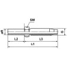 Raccord UNIVERSEL CLRS04L